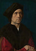 Portret van een man - Michel Sittow — weergave van het kunstwerk