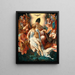 La Sainte Trinité - Michiel Coxie — framed artwork on a wall