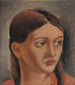 Hoofd van een meisje - Mikuláš Galanda — weergave van het kunstwerk