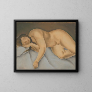 Mikul Galanda - Lying female nude.webp