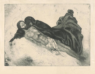 Pietà - Mikuláš Galanda — weergave van het kunstwerk