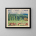 Rbanisko - Mikuláš Galanda — ingelijst kunstwerk aan de muur