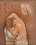 Haarwassen - Mikuláš Galanda — weergave van het kunstwerk