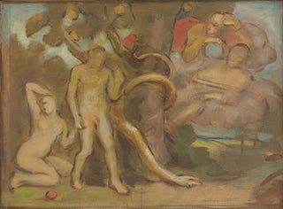 Milan Thomka Mitrovsk - Temptation Adam and Eve.webp