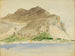 van Mont Pellegrino in Palermo - Miner Kilbourne Kellogg — weergave van het kunstwerk