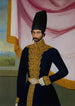 Jalal al-Din Mirza zoon van Fath Ali Shah Qajar - Mirza Abolhassan Khan Ghaffari — weergave van het kunstwerk