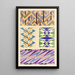 Motief abstract Portfolio Pl02 - Mizuki Heitaro — ingelijst kunstwerk aan de muur