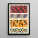 Portfolio de motifs abstraits Pl13 - Mizuki Heitaro — ingelijst kunstwerk aan de muur