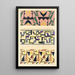 Portfolio de motifs abstraits Pl18 - Mizuki Heitaro — ingelijst kunstwerk aan de muur