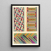 Portfolio de motifs abstraits Pl24 - Mizuki Heitaro — ingelijst kunstwerk aan de muur