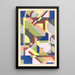 Portfolio de motifs abstraits Pl26 - Mizuki Heitaro — ingelijst kunstwerk aan de muur