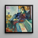 Zittend model op de bank II - Edvard Munch — ingelijst kunstwerk aan de muur