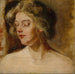 Studio model blondine - Alice Pike Barney — weergave van het kunstwerk