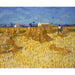 Reproduction of the painting Wheat Harvest Painting in Provence - Vincent van Gogh