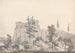 Buildings overlooking water near Naples - School of Monro — artwork view