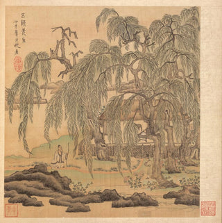 Monsieur Cinq Saules Wuliu Tao Yuanming - Chen Hongshou