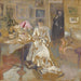 van de heer en mevrouw Jos Hessel op de rue de Rivoli - Édouard Vuillard — gepresenteerd in een interieur