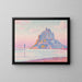 Mont Saint-Michel, Zonsondergang – Paul Signac (1897)