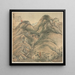 Mont Wuzhan Painting - Song Xu — framed artwork on a wall