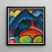 Bergen van Oberstdorf - Alexej von Jawlensky — ingelijst kunstwerk aan de muur