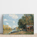 Reproductie van het schilderij Meer: De oevers van de Loing - Alfred Sisley