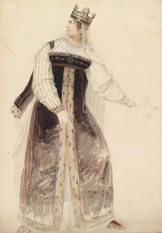 Moritz Michael Daffinger - Sophie Schrder in einem Kostm.webp