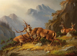 Het Gevecht - Moritz Müller — weergave van het kunstwerk
