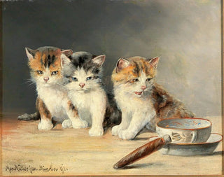 Moritz Mller - Three Kittens.webp