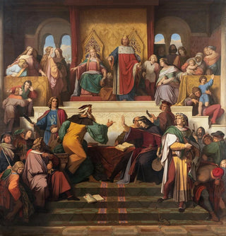 Moritz von Schwind - The Singers Contest on the Wartburg.webp