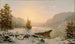 Winterlandschap schilderij - Mortimer L. Smith — weergave van het kunstwerk