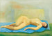 Jong meisje naakt liggend - Moïse Kisling — weergave van het kunstwerk