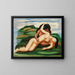 De scheepsramp - Moïse Kisling — ingelijst kunstwerk aan de muur
