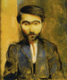 Portret van Mieczysław Zborowski 1889-1930 - Moïse Kisling — weergave van het kunstwerk