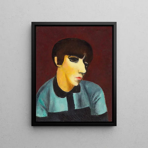 Mose Kisling - Portrait de Mme Rene Kisling.webp
