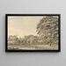 van Maison Bevere nabij North Claines, Worcestershire - Moses Griffith — ingelijst kunstwerk aan de muur
