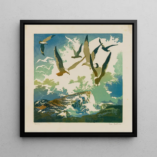 Mouettes et embruns - Eva Auld Watson