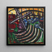 Dutch Mill Painting - Jacoba van Heemskerck — framed artwork on a wall