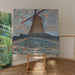 Reproductie van het schilderij molen - Piet Mondriaan