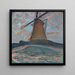 Windmolen - Piet Mondrian — ingelijst kunstwerk aan de muur