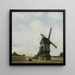 Moulin à vent dans les Kempen - Jakob Smits — framed artwork on a wall