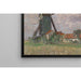 Reproductie van het schilderij molen en dorp in België - Alfred Zoff