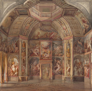 Mur est de l'Oranjezaal, Huis ten Bosch, La Haye - Tieleman Cato Bruining