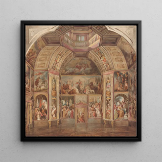 Mur nord de la Oranjezaal Huis ten Bosch La Haye - Tieleman Cato Bruining