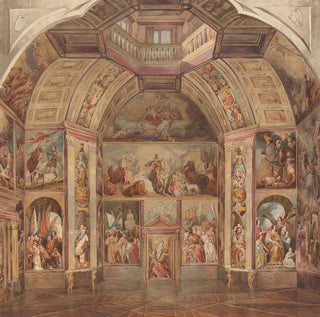 Mur nord de la Oranjezaal Huis ten Bosch La Haye - Tieleman Cato Bruining