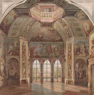 Mur sud de l'Oranjezaal Huis Ten Bosch - La Haye - Tieleman Cato Bruining