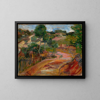 Resnik - Nadežda Petrović — ingelijst kunstwerk aan de muur