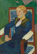 Portrait de Varvara Klimovich Toper - Nadezhda Lermontova — weergave van het kunstwerk