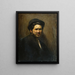 Zelfportret - Nakamura Tsune — ingelijst kunstwerk aan de muur