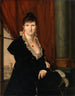 Portret van een dame - Nanine Vallain — weergave van het kunstwerk