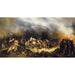 Detail van Napoleon bij Waterloo, olieverfschilderij toegeschreven aan Auguste Raffet